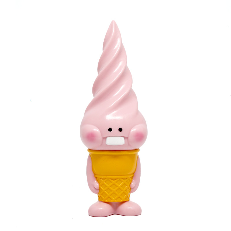 Softrolls : Pink w/ Yellow Cone