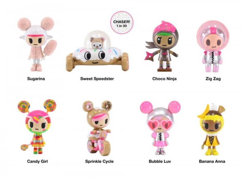 Donutella & Her Sweet Friends Vinyl Series 2 : Case of 16
