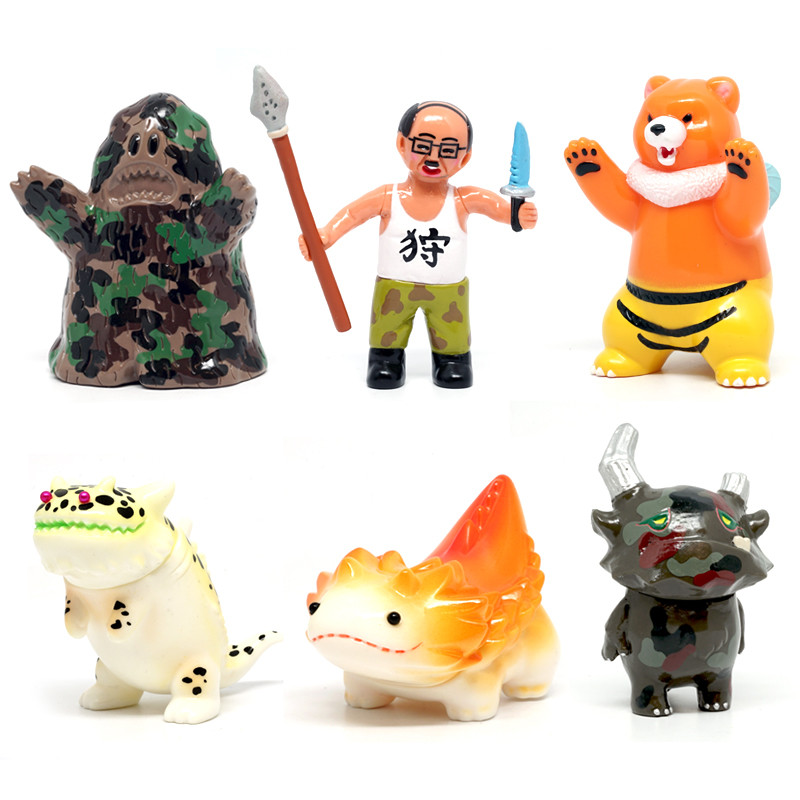 Kaiju Hunting : Standard Set of 6 *OPEN BOX*