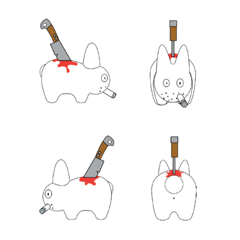 Labbit 7 inch : Backstab PRE-ORDER SHIPS SEP 2018