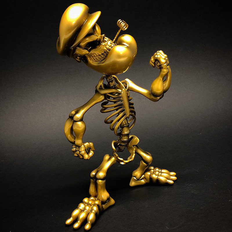 Popeye Grin : Gold by Ron English PRE-ORDER SHIPS LATE JUNE 2018