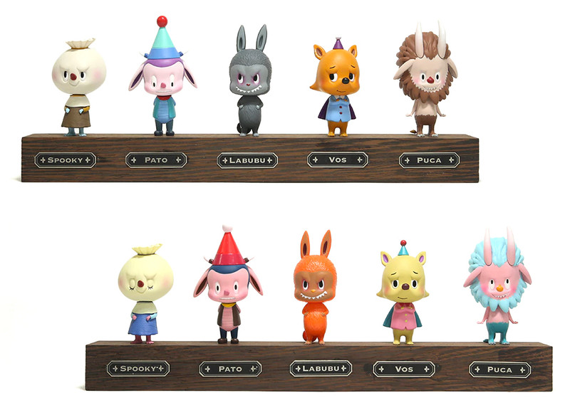 The Monsters Mini Figure Series 2 Set of 10 by Kasing Lung
