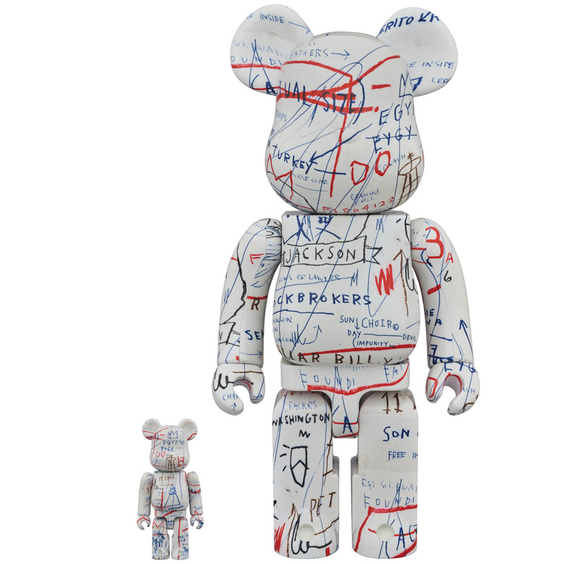 Be@rbrick 400% and 100% : Jean-Michel Basquiat 2 PRE-ORDER SHIPS SEP 2018