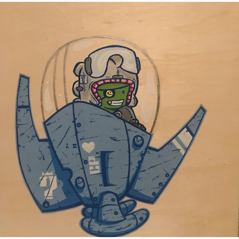 Mike Die X Isawadino by Mike Die *SOLD*