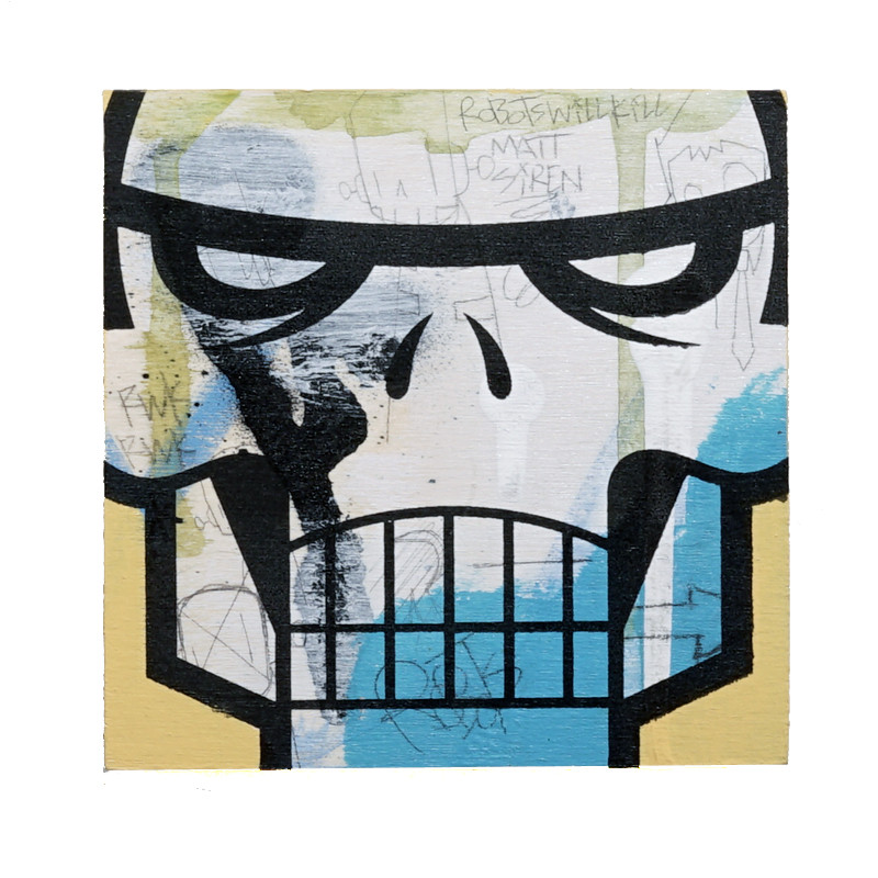 Matt Siren X ChrisRWK Skull 2 by Matt Siren