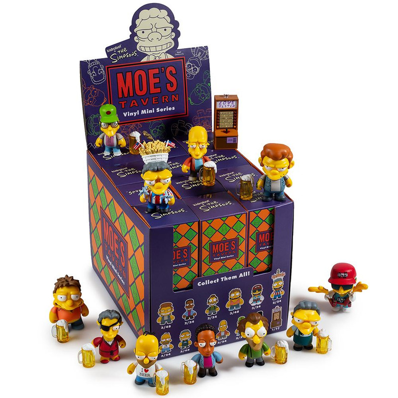 The Simpsons Moe's Tavern Mini Series : Case of 24