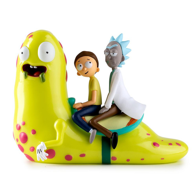 Adult Swim Rick & Morty Slippery Stair Medium Figure