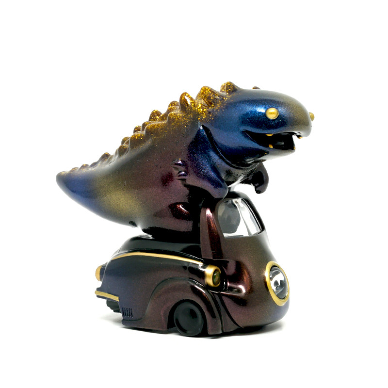 Lumisofvi : Lighty Black Set (Mini Figure with Light-up Car + Base) PRE-ORDER SHIPS OCT 2018