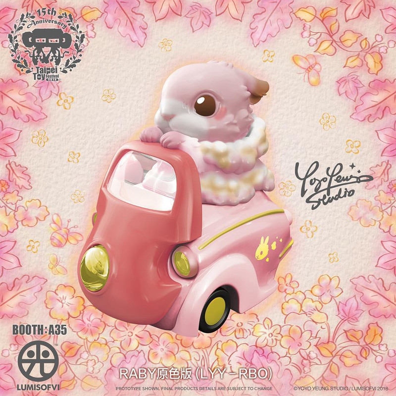 Lumisofvi : Raby Set (Mini Figure with Light-up Car + Base) PRE-ORDER SHIPS DEC 2018