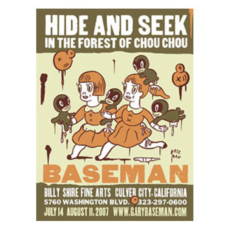Hide and Seek Poster by Gary Baseman
