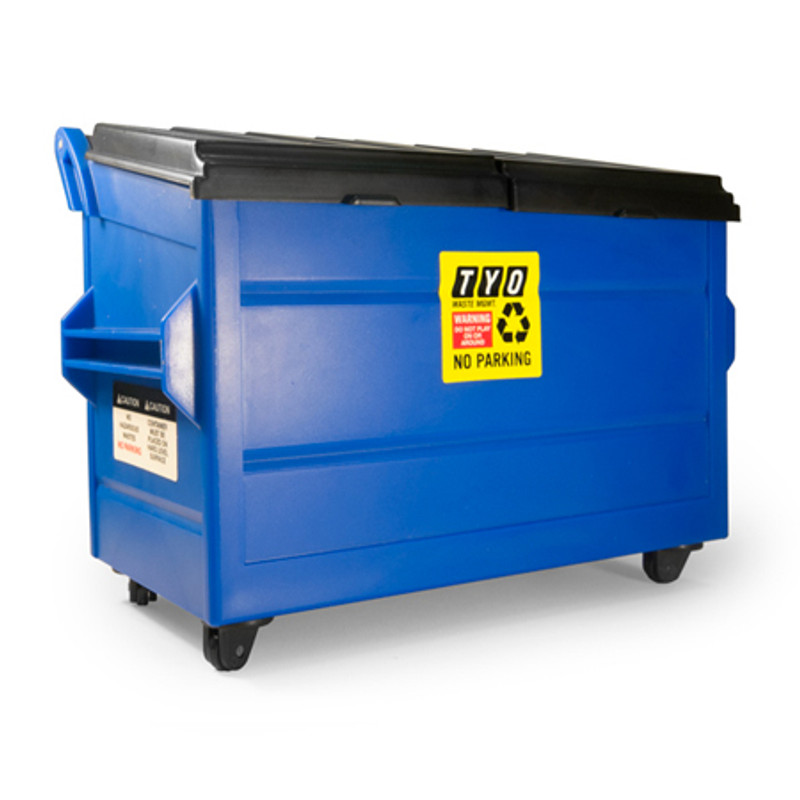 DIY Desktop Dumpster Series 3 : Blue