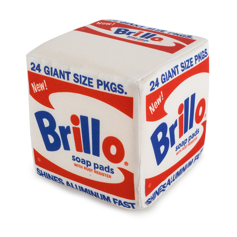 Andy Warhol Medium Plush : Brillo Box