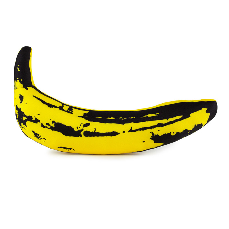 Andy Warhol Medium Plush : Yellow Banana