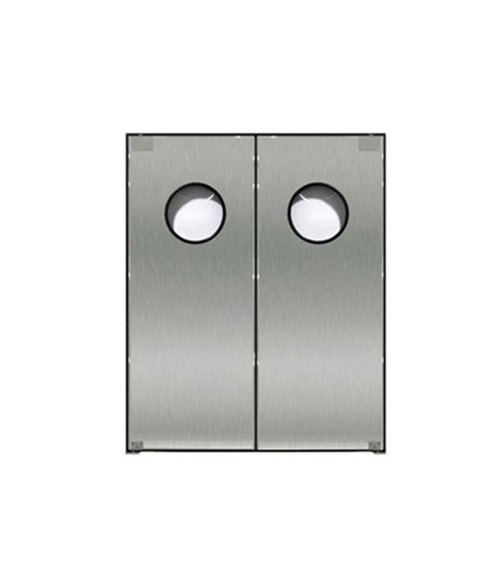 Stainless Wood Core Door: Double Panel, 48"x 84" Stainless Wood Core Door: Double Panel, 48"x 84"