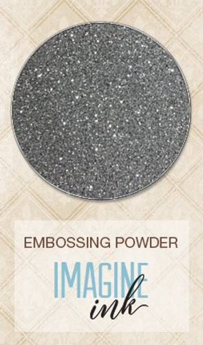 Blue Fern Imagine Ink Embossing Powder - Silver Bells