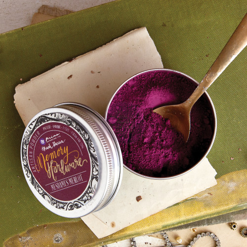Frank Garcia Memory Hardware Artisan Powder - Mesdames Merlot