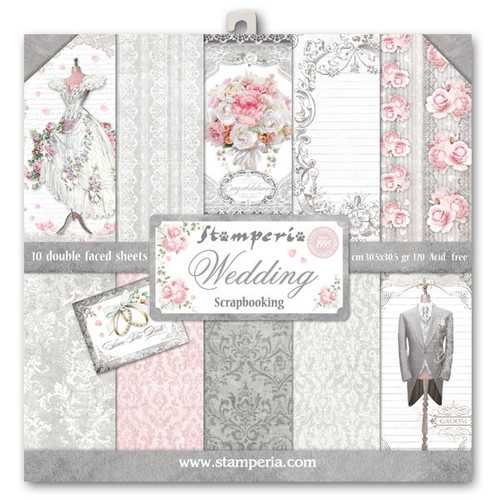 Stamperia - Wedding - Scrapbooking 12 x 12 Collection Pack