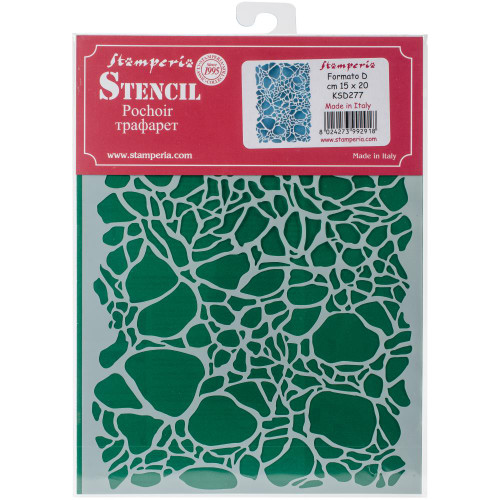 Stamperia - Crocko Effect - Stencil D 7.87" X 5.91"