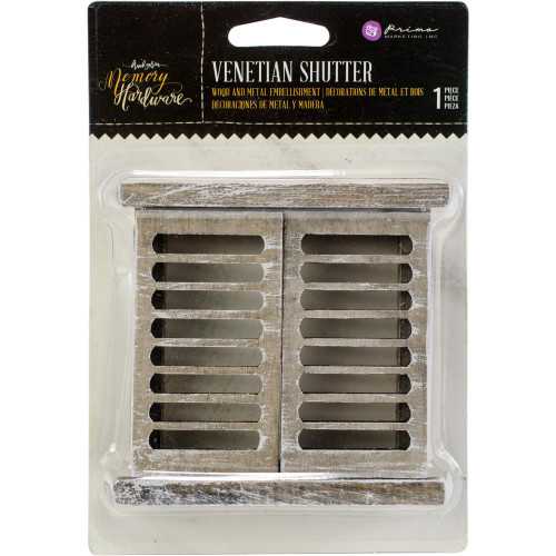 Prima - Frank Garcia Memory Hardware - Venetian Shutters 4"X4"
