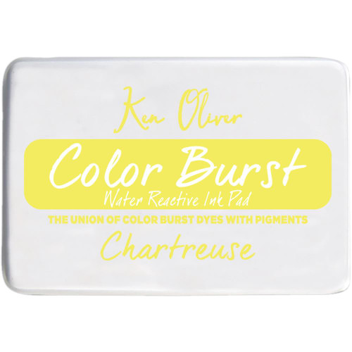 Color Burst Ink Pad - Chartreuse - Ken Oliver