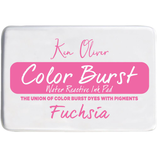 Color Burst Ink Pad - Fuchsia - Ken Oliver