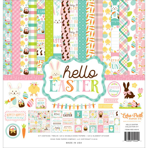 Hello Easter - Collection Kit 12"X12" - Echo Park Paper