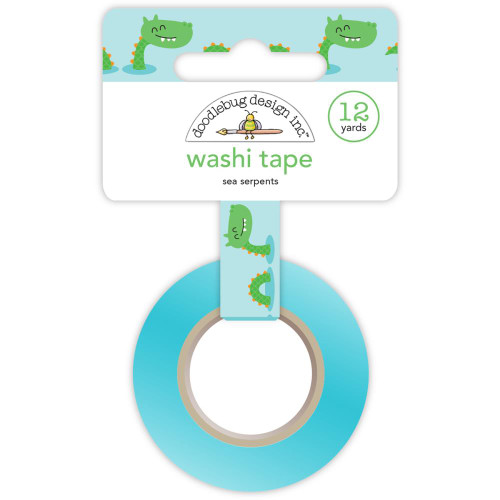 Doodlebug - Dragon Tails Sea Serpents - Washi Tape