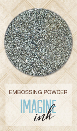 Blue Fern Imagine Ink Embossing Powder - Sand and Sea