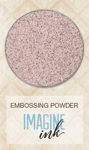 Blue Fern Imagine Ink Embossing Powder - Pink Dust