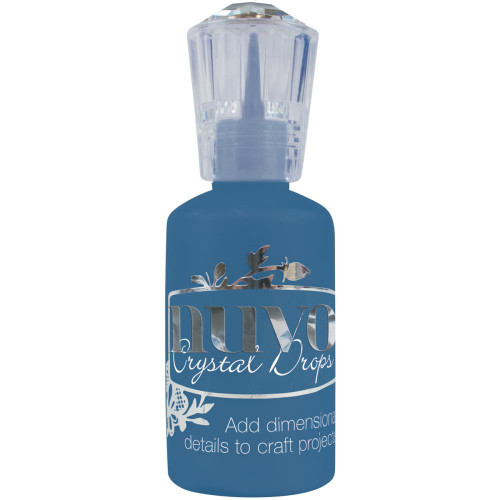 Gloss Midnight Blue - Crystal Drops - 1.1 oz - Nuvo