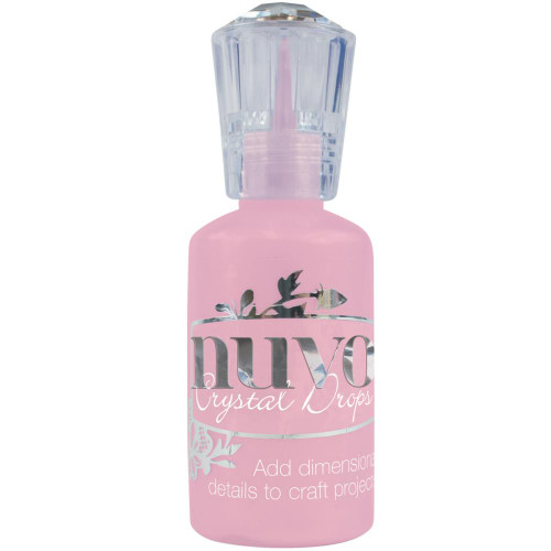Gloss Bubblegum Blush - Crystal Drops - 1.1 oz - Nuvo
