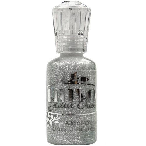 Silver Moondust - Glitter Drops - 1.1 oz - Nuvo