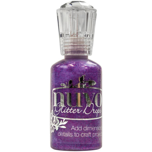 Purple Rain- Glitter Drops - 1.1 oz - Nuvo
