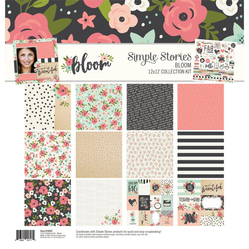 Bloom - Collection Kit 12 X 12 - Simple Stories