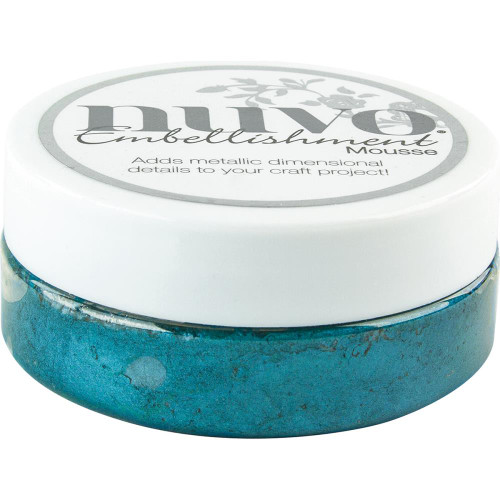 Nuvo - Embellishment Mousse - Pacific Teal
