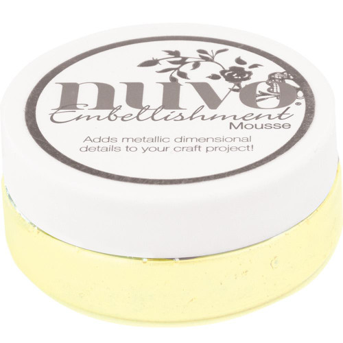 Custard Cream - Nuvo Embellishment Mousse