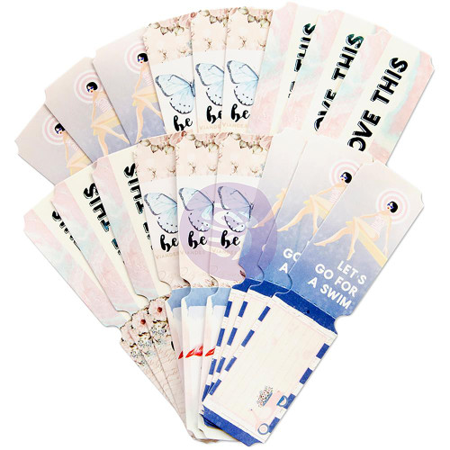 Santorini - Die-Cut Paper Tickets - Frank Garcia Prima - 36 pieces