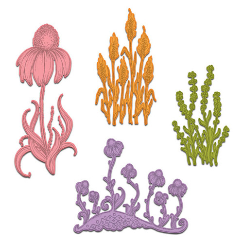 Heartfelt Creations Backyard Blossoms Collection - Backyard Blossoms Die