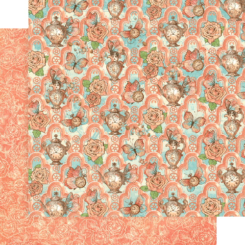 Graphic 45 - Imagine - Double sided 12x12 Paper - Futuristic Fantasy