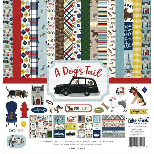 Echo Park - A Dog's Tail - Collection Kit 12x12
