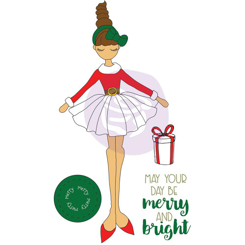 Prima Julie Nutting - Christmas Stamps Merry