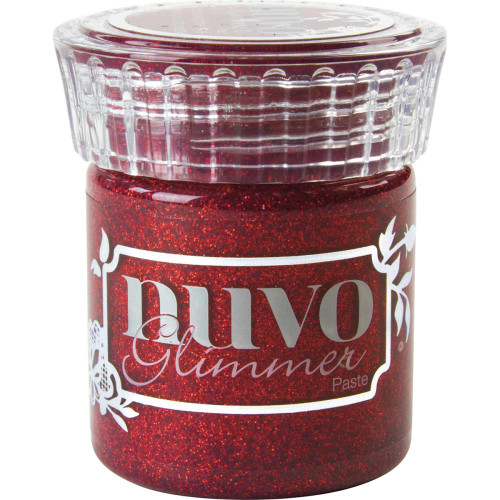 Nuvo Garnet Red Glimmer Paste