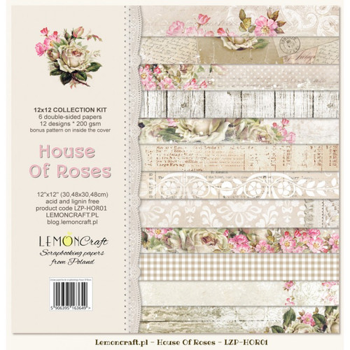 LemonCraft - House of Roses - Scrapbooking 12 x 12 Collection
