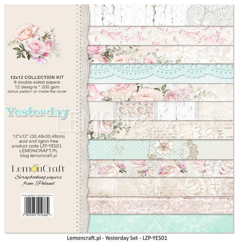 LemonCraft - Yesterday - Scrapbooking 12 x 12 Collection