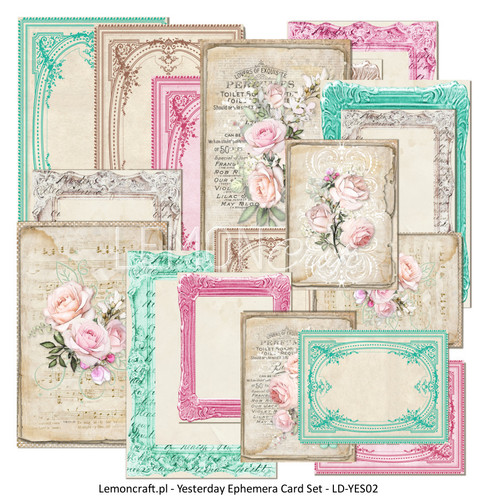 Yesterday Ephemera Cards
