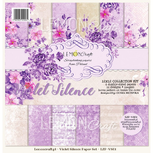 LemonCraft - Violet Silence - Scrapbooking 12 x 12 Collection