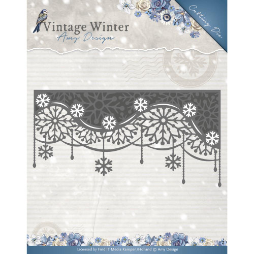 Find It Trading - Amy Design - The Feeling of Christmas -Snowflake Swirl Edge Die