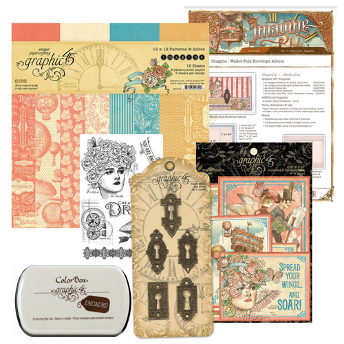 Graphic 45 - Club G45 Vol 7 - Imagine - LIMITED STOCK!!!