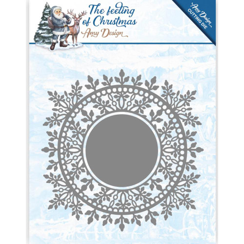 Find It Trading - Amy Design - The Feeling of Christmas - Ice Crystal Circle Die