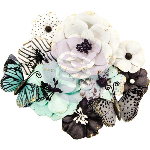 Prima - Flirty Fleur Flowers - Take Flight - 10 pieces